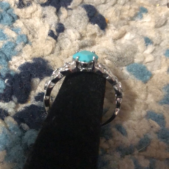 Tribal Design W/ Blue Larimar Stone - Picture 2 of 4